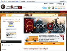 Tablet Screenshot of games2game.at